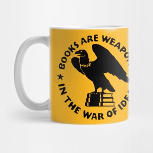 Books Are Weapons In The War of Ideas Circular Mug